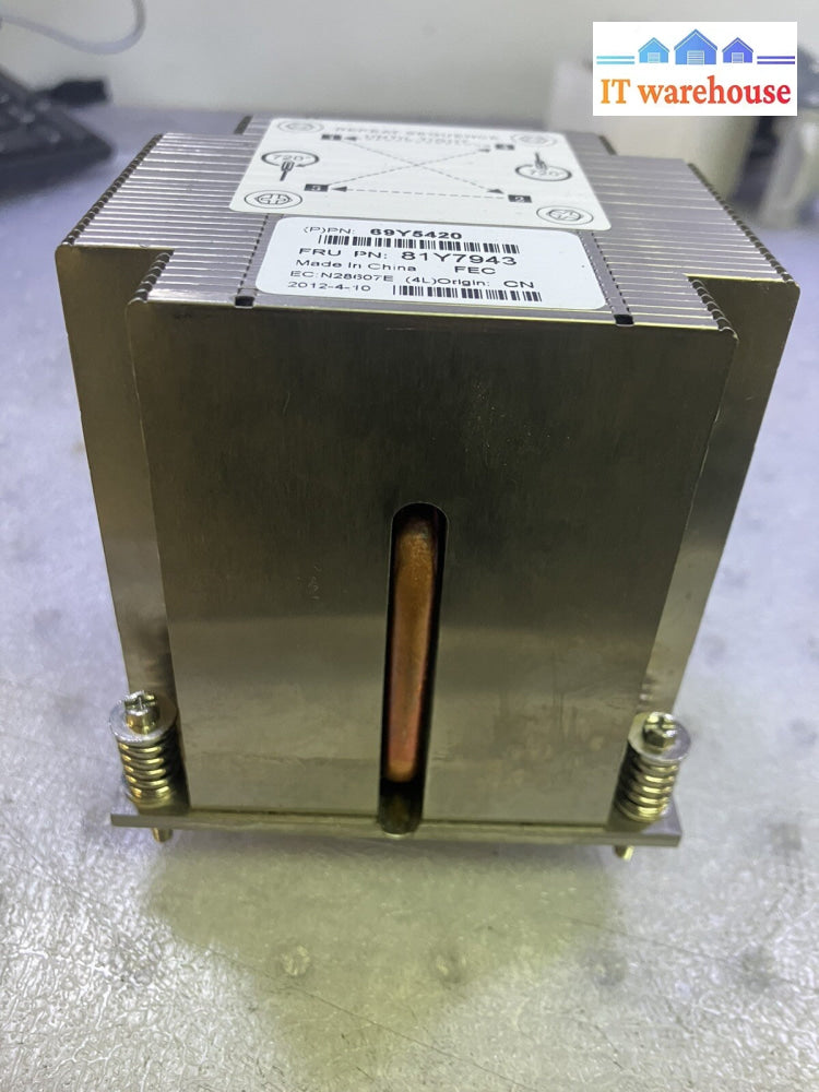 ~ Genuine IBM CPU Cooling Heatsink For IBM System X3100 M4 69Y5420 81Y7943