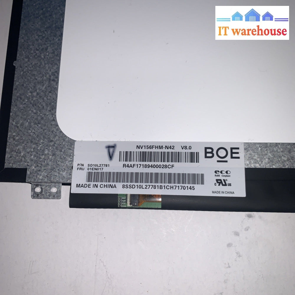 GENUINE LENOVO THINKPAD E570 15.6" LED SCREEN FHD LP156WF6-SPK6 01LV732