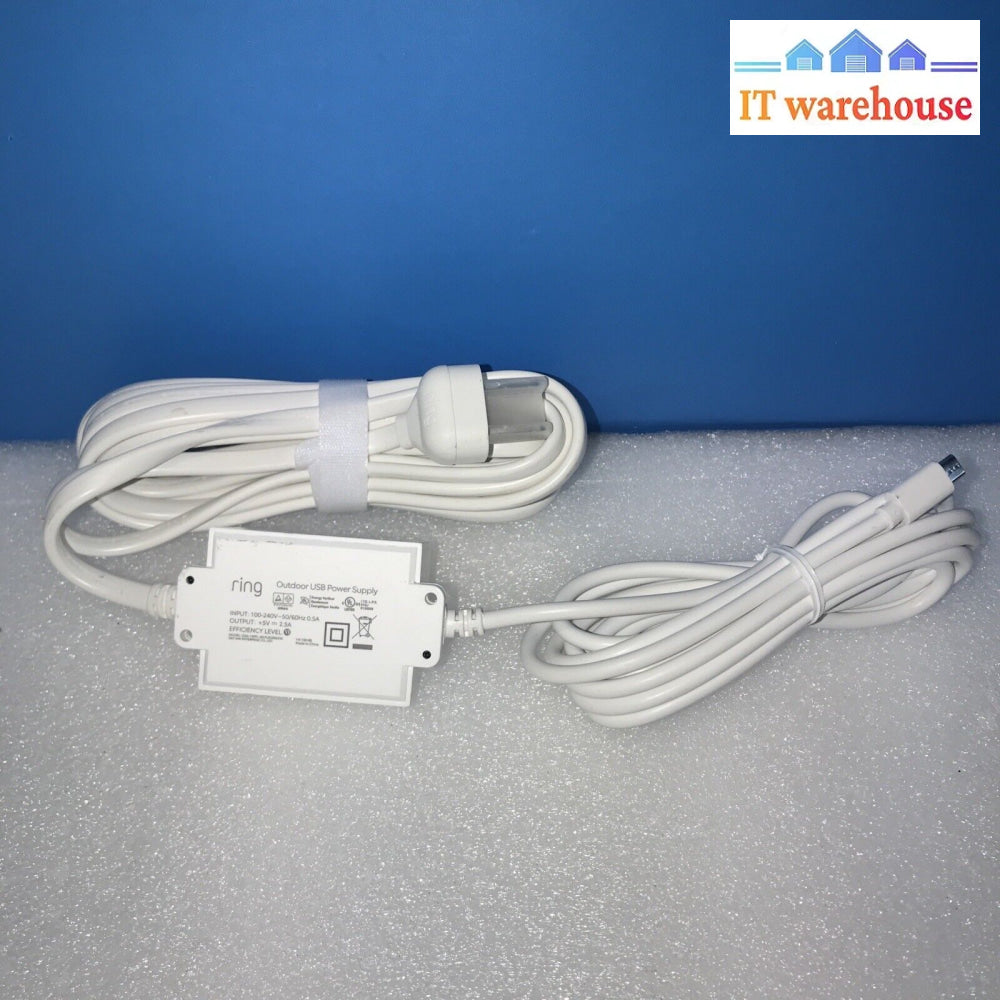 Genuine Ring Indoor/Outdoor Power Supply Adapter Micro Usb For Camera 15Pfl-05