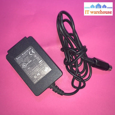 Genuine Switching AC Adapter Sino-American SAL124A-1220V-6 12V 1.6A 4-pin w/Cord