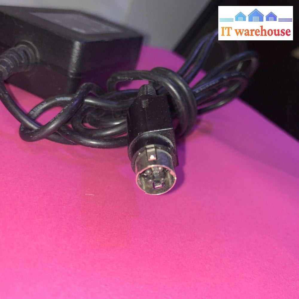 Genuine Switching AC Adapter Sino-American SAL124A-1220V-6 12V 1.6A 4-pin w/Cord