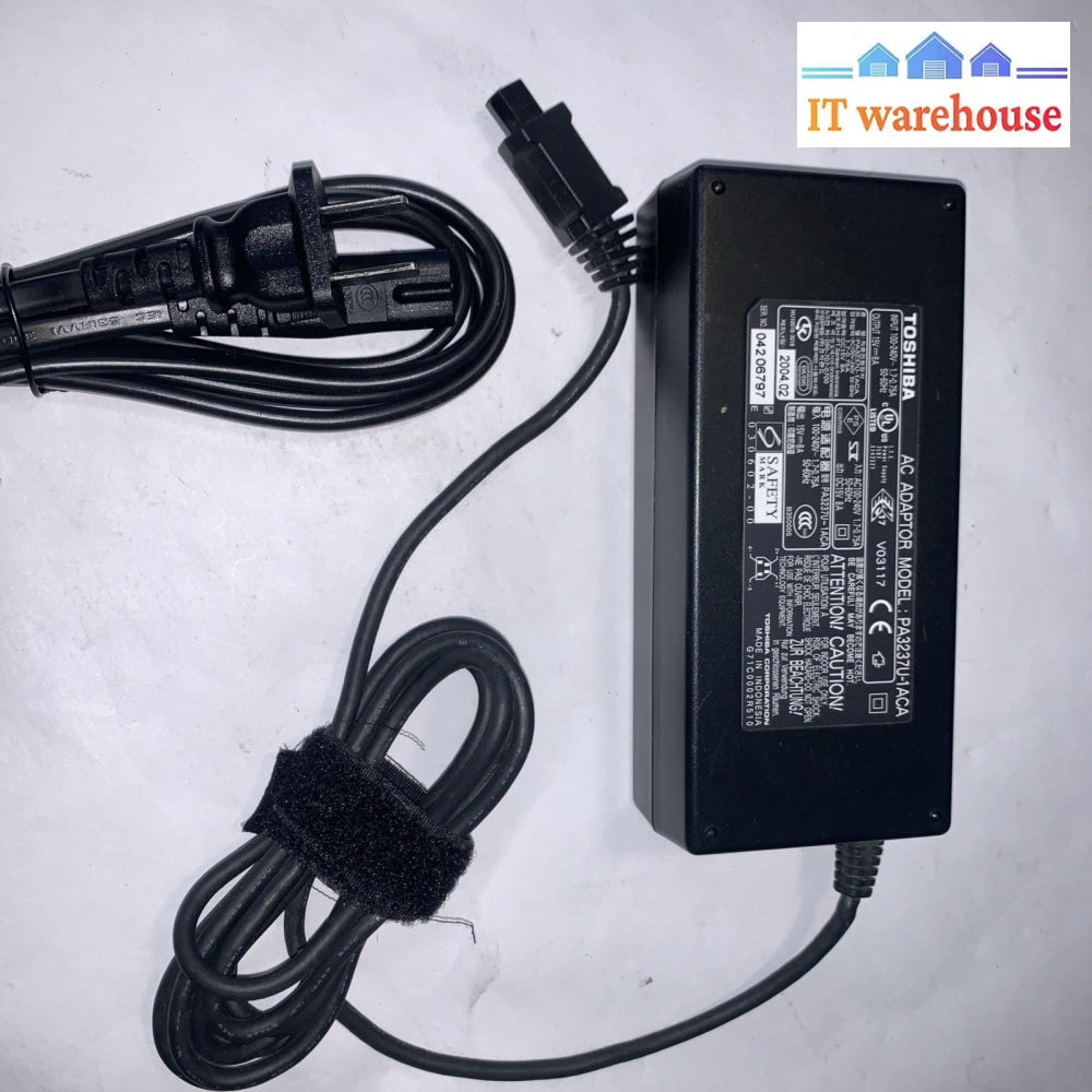 Genuine Toshiba Power Adapter Plug 4 Pin PA3237U-1ACA 15V 8A