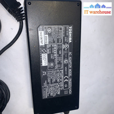 Genuine Toshiba Power Adapter Plug 4 Pin PA3237U-1ACA 15V 8A