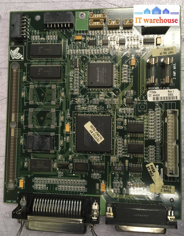+ Genuine Zebra Z4M  Label Printer Main Logic Board P/N 77701 Rev-3