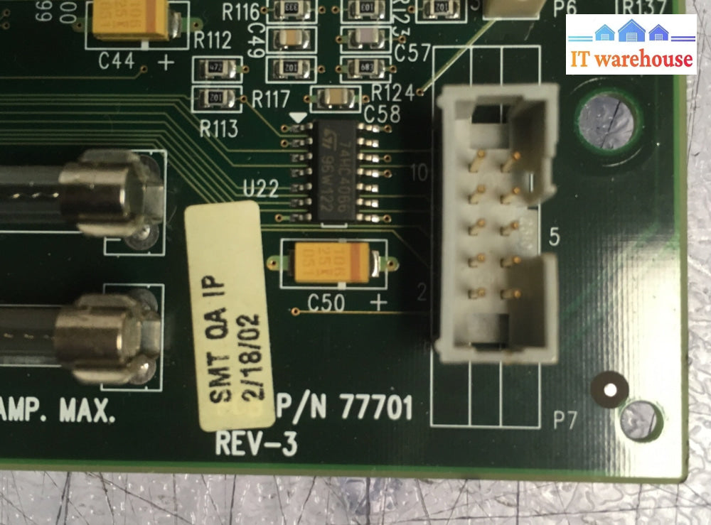 + Genuine Zebra Z4M  Label Printer Main Logic Board P/N 77701 Rev-3