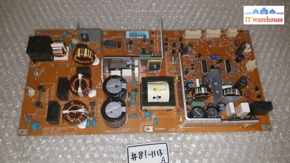 GESTETNER RICOH AFICIO SP C210SF G157-17 LASER PRINTER POWER SUPPLY BOARD ZSHV24