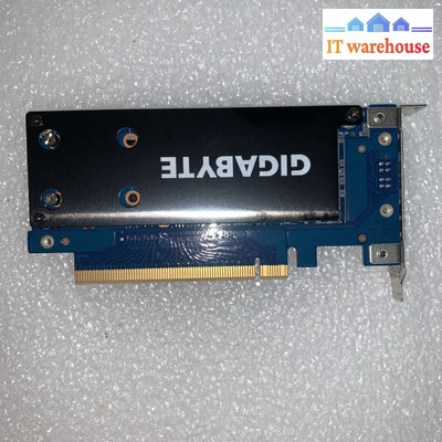 GIGABYTE CMT4034 PCI-Express 3.0 x16 PCI-Express 4 x M.2 PCIe x16 Card