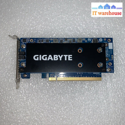 GIGABYTE CMT4034 PCI-Express 3.0 x16 PCI-Express 4 x M.2 PCIe x16 Card