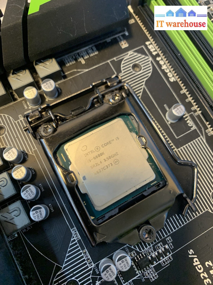 Gigabyte G1.Sniper B7 LGA1151 Motherboard + Intel Core i5-6600K CPU + I/O Shield