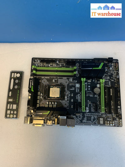 Gigabyte G1.Sniper B7 LGA1151 Motherboard + Intel Core i5-6600K CPU + I/O Shield