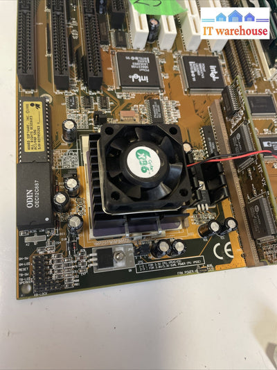 Gigabyte GA-586ATV Socket 7 Motherborad w / CPU +Ram