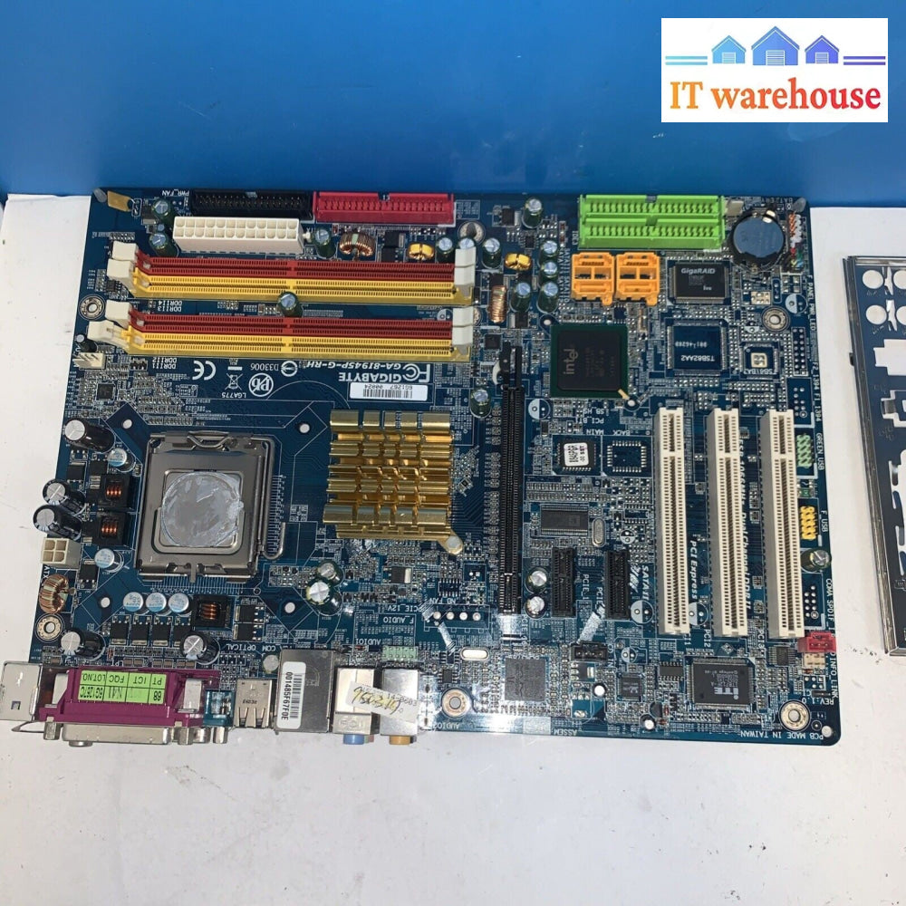 Gigabyte GA-8I945P-G-RH, LGA 775/Socket T, Intel Motherboard w/ PD 2.8GHZ