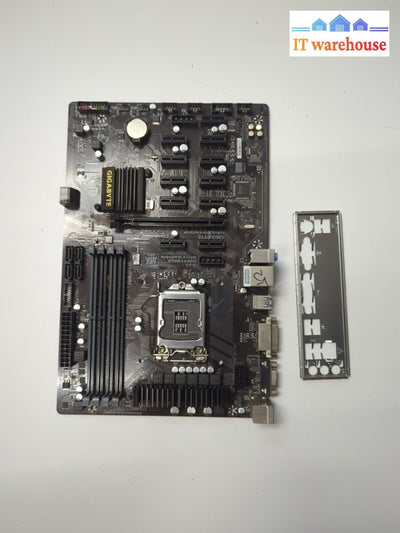 GIGABYTE GA-B250-FINTECH LGA 1151 Intel Motherboard Tested