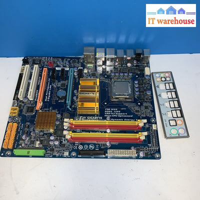 GIGABYTE GA-EP45-DS3R LGA 775 ATX Intel Motherboard with E8400 CPU