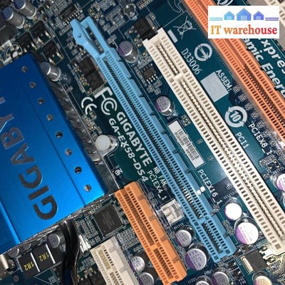 GIGABYTE GA-EX58-DS4 LGA 1366 DDR3 ATX Motherboard W/ Intel i7-920 CPU+12GB ram