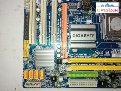 + Gigabyte GA-G41M-ES2H motherboard Socket 775 DDR2 Intel G41 (NO CPU)