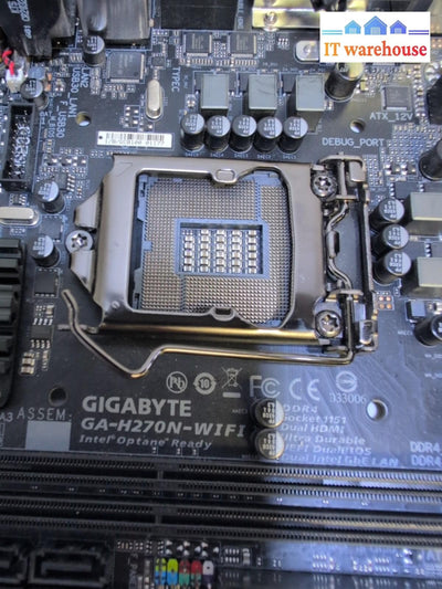 GIGABYTE GA-H270N-WIFI Intel H270 LGA 1151 Intel Mini ITX Motherboard Tested -