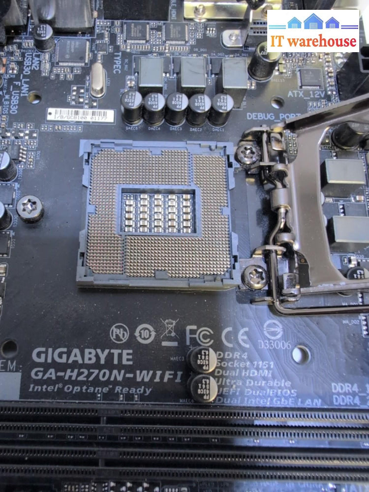 GIGABYTE GA-H270N-WIFI Intel H270 LGA 1151 Intel Mini ITX Motherboard Tested -