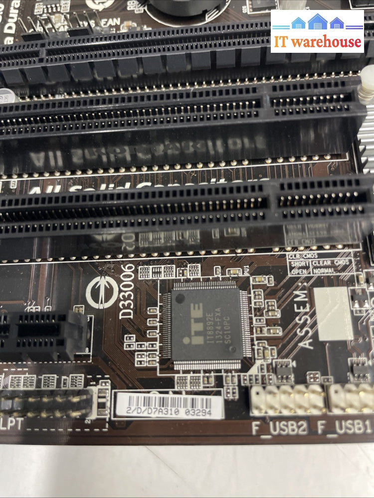 GIGABYTE GA-H81M-S2PV INTEL LGA 1150 DDR3 HDMI mATX MOTHERBOARD With CPU