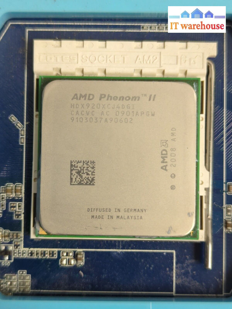 Gigabyte GA-MA78GM-S2H Motherboard Socket AM3/AM2 + /AM2 DDR2 W/AMD 920 CPU