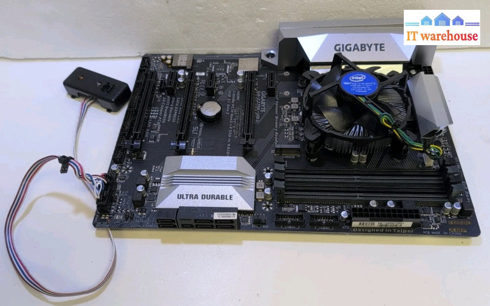 Gigabyte GA-Z270X-UD3 DDR4 USB3.1 LGA 1151 ATX Motherboard With i7-7700 CPU -