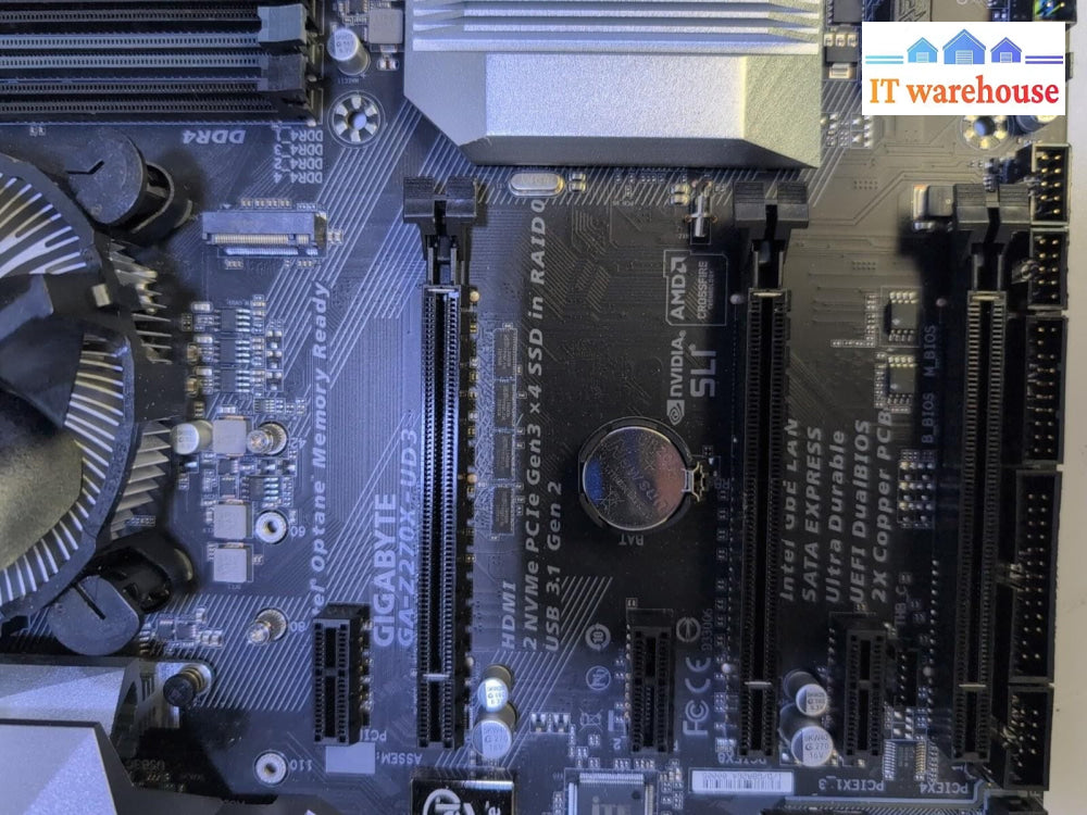 Gigabyte GA-Z270X-UD3 DDR4 USB3.1 Z270 LGA 1151 ATX Motherboard + i7-7700 CPU -