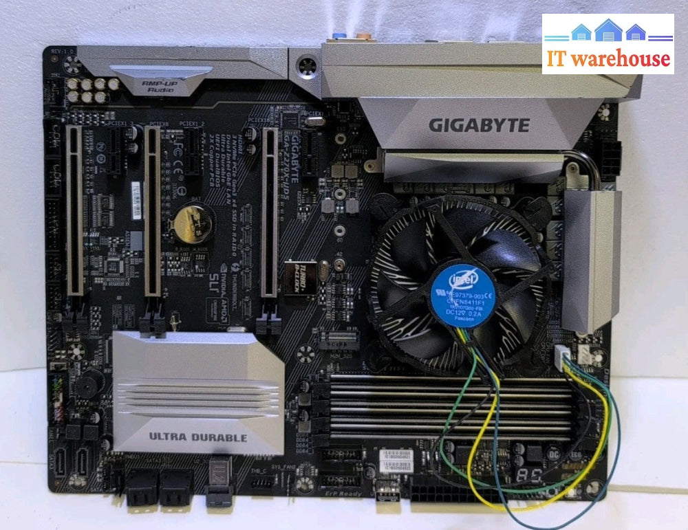 Gigabyte GA-Z270X-UD5 Motherboard With Pentium G3900 CPU ( READ ) -
