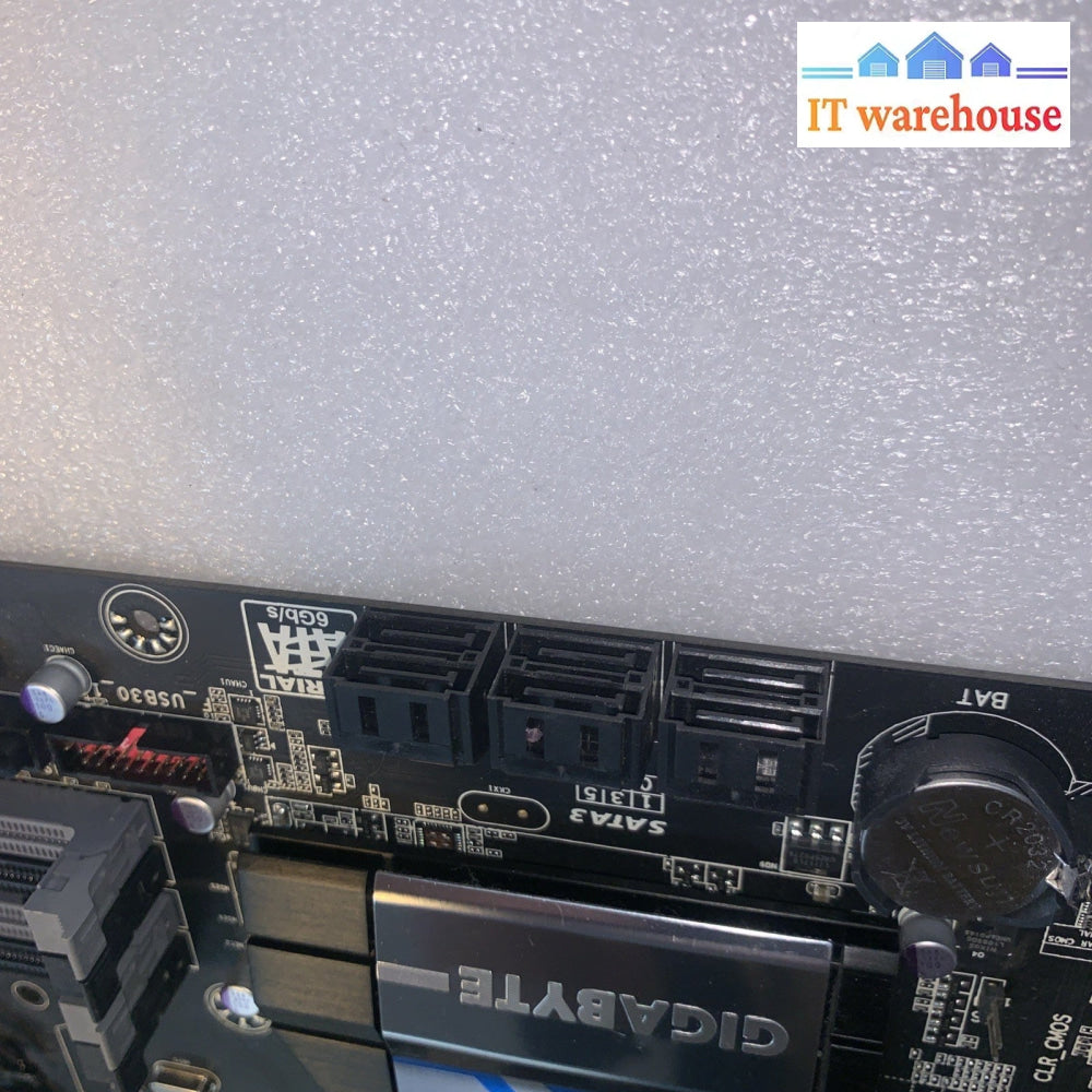 Gigabyte GA-Z87X-D3H motherboard with i5-4670K CPU