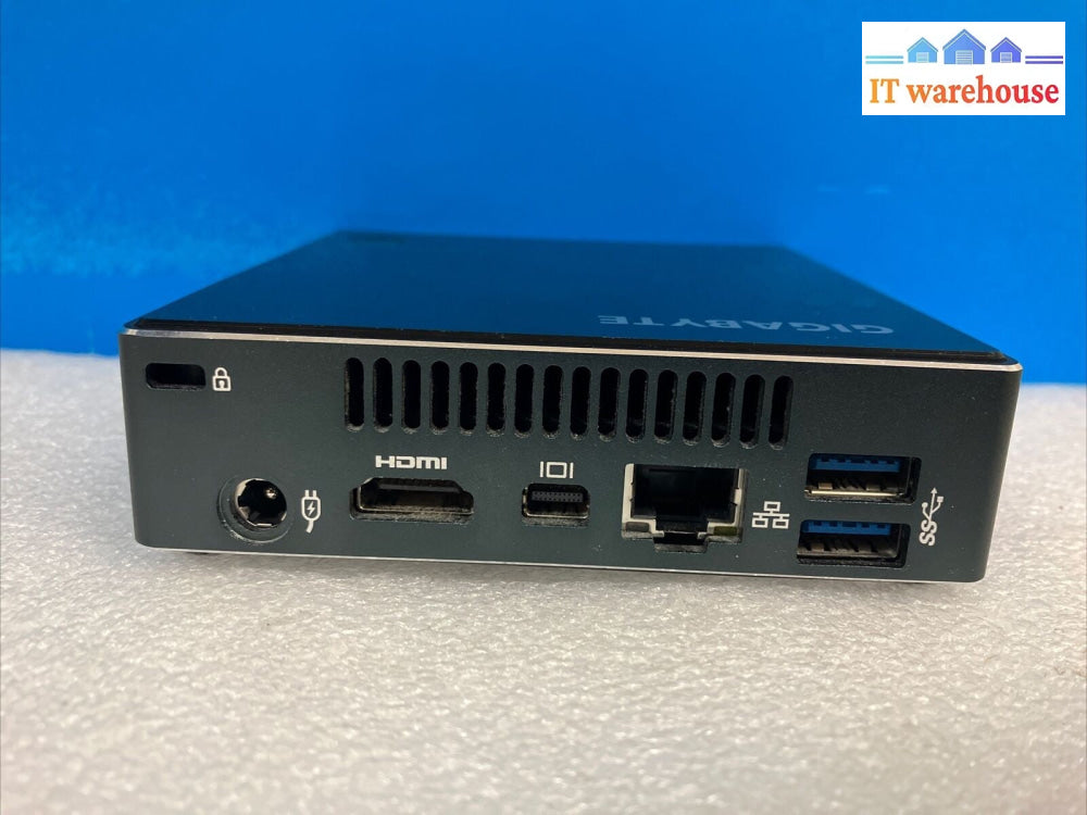 ~GIGABYTE GB-BXi3-4010 Ultra Compact Desktop PC i3-4010U /4GB RAM /No mSATA Disk