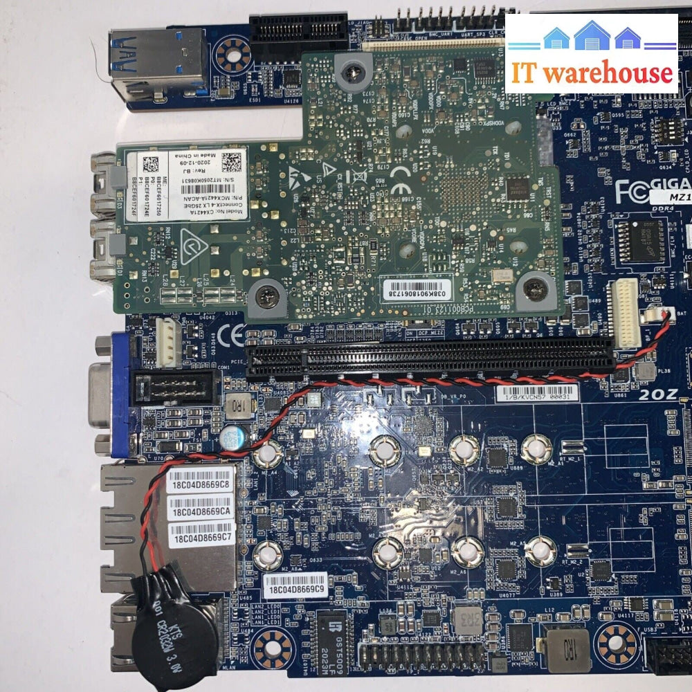 Gigabyte MZ12-HD4 DDR4 server motherboard