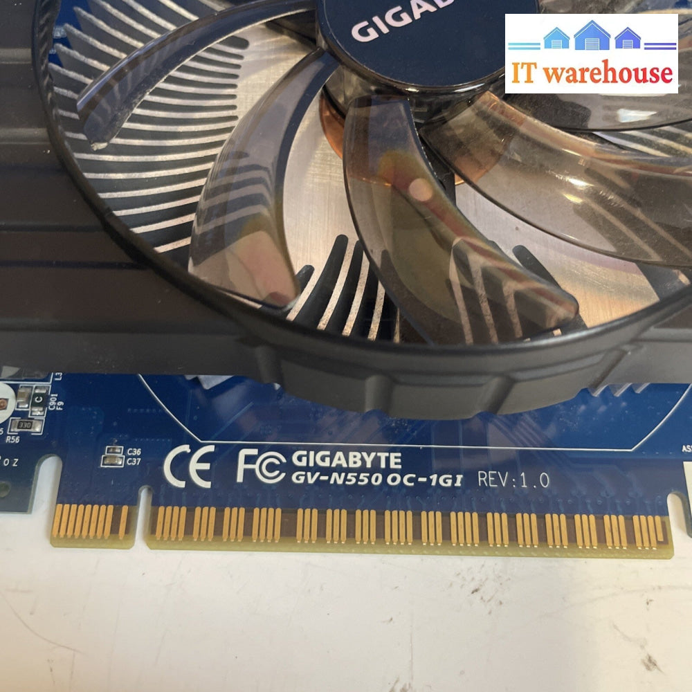 Gigabyte Nvidia GeForce GTX 550 OC GV-N550OC-1GI 1GB graphics card GPU