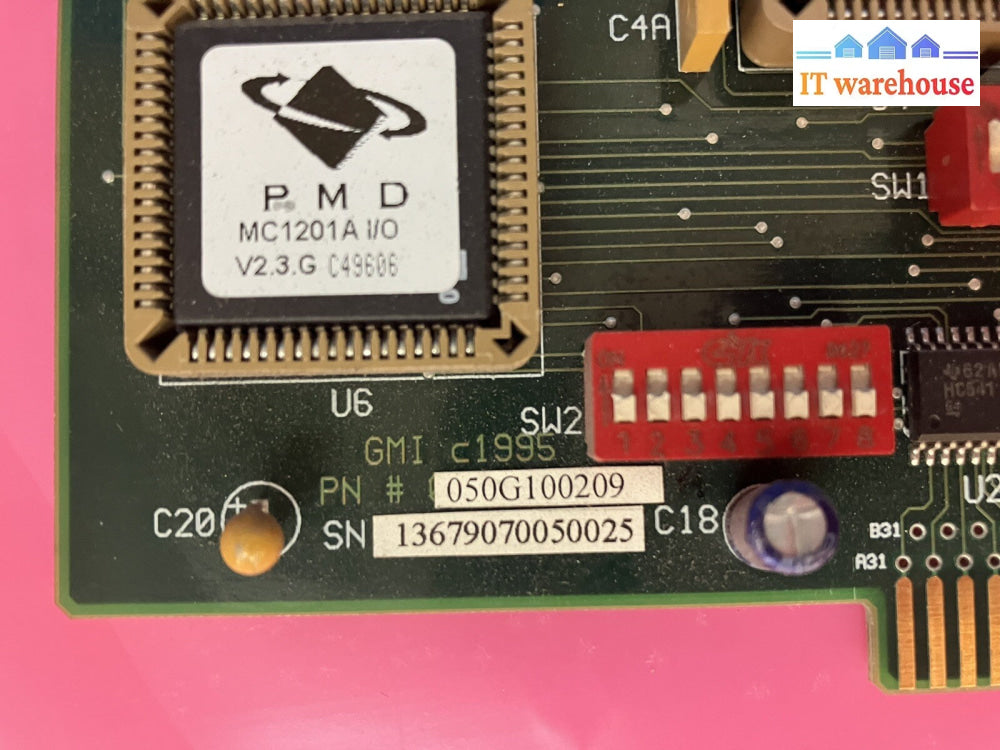 ~ GMI 05G100209 MLT2-1 94V-0 31 Pin Edge Connector W/ KELTRON 37 Pin D-sub