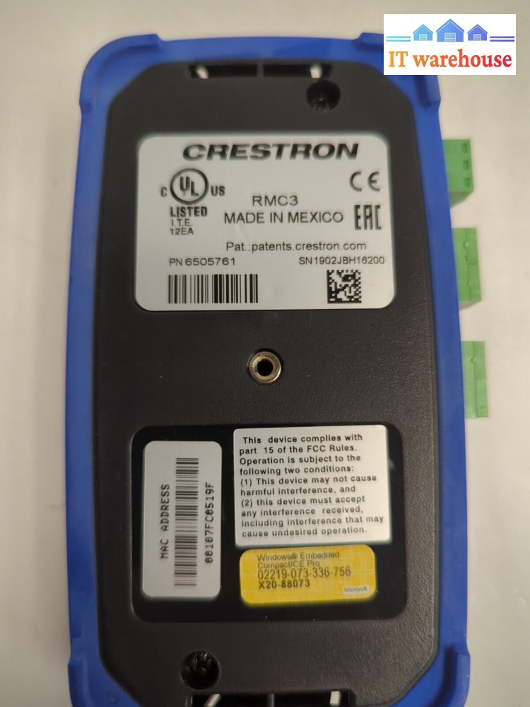Good) Crestron RMC3 Room Media Controller