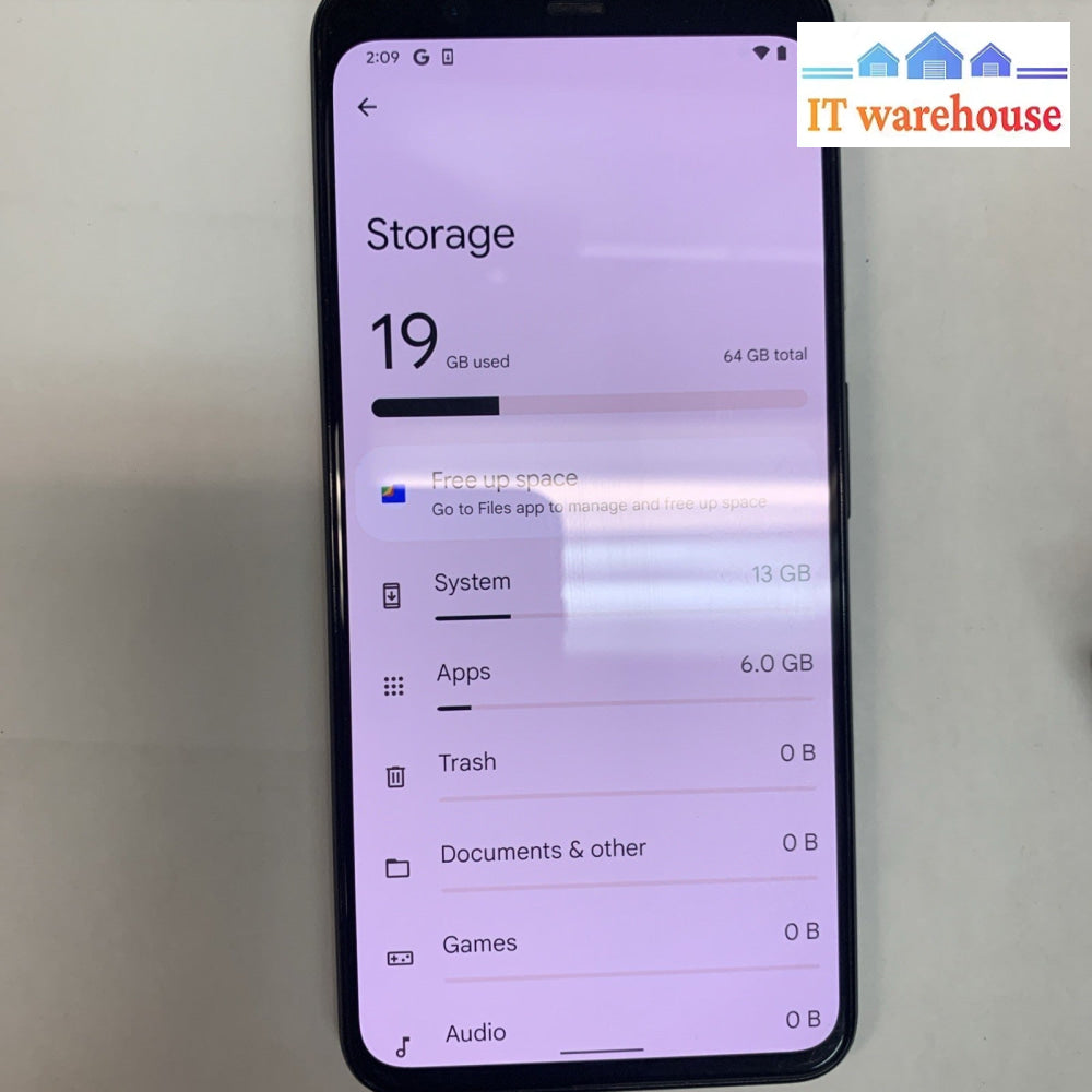 Google Pixel 4 XL 64GB Just Black Very Good condition (Unlocked)