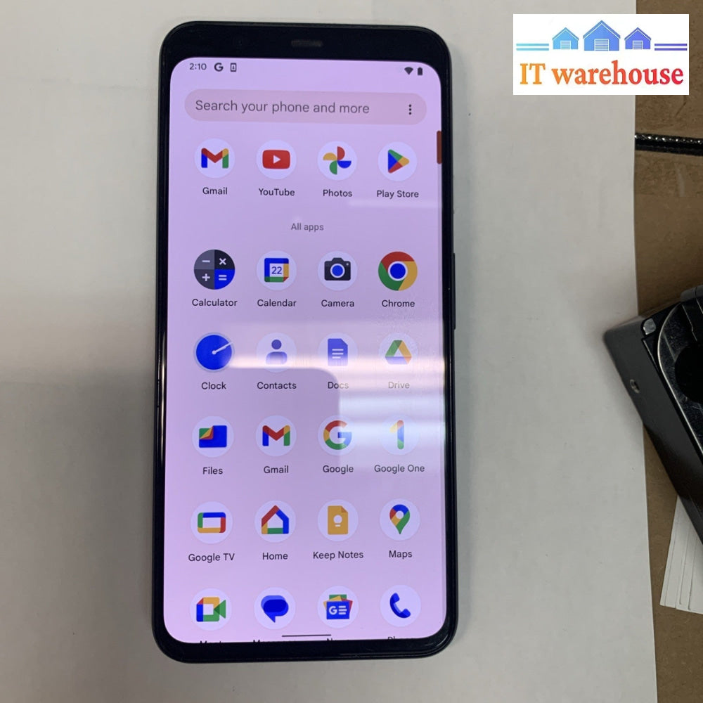 Google Pixel 4 XL 64GB Just Black Very Good condition (Unlocked)