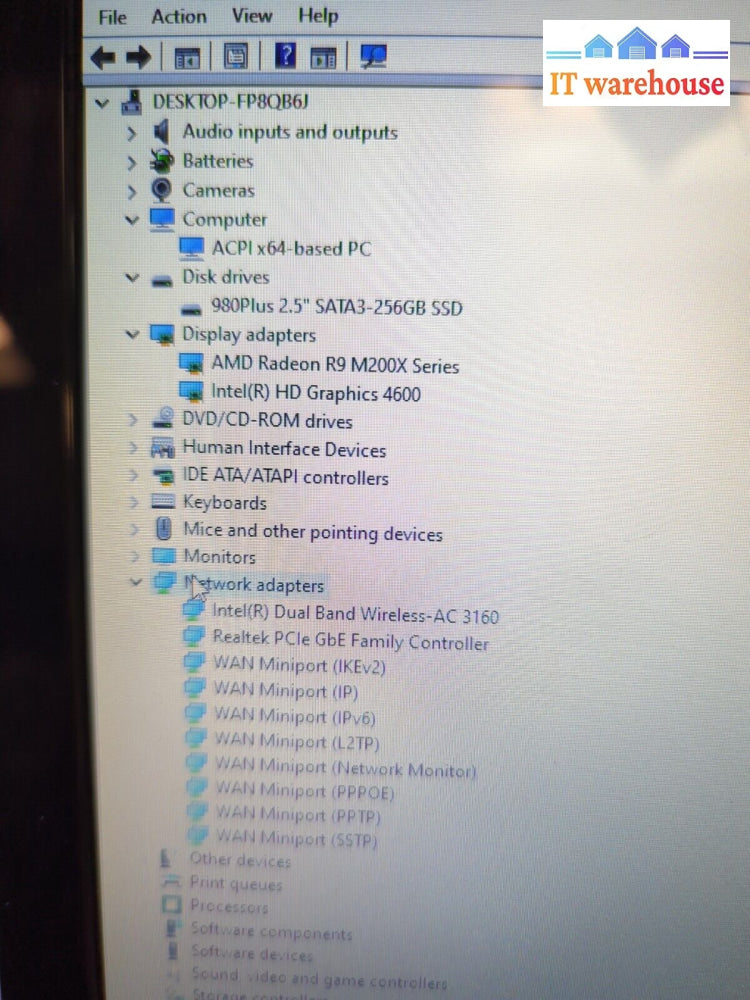 (GRADE A) 17’’ TOSHIBA SATELLITE S70-B i7-4710HQ/16GB RAM/256GB SSD/2GB GPU/WIN10