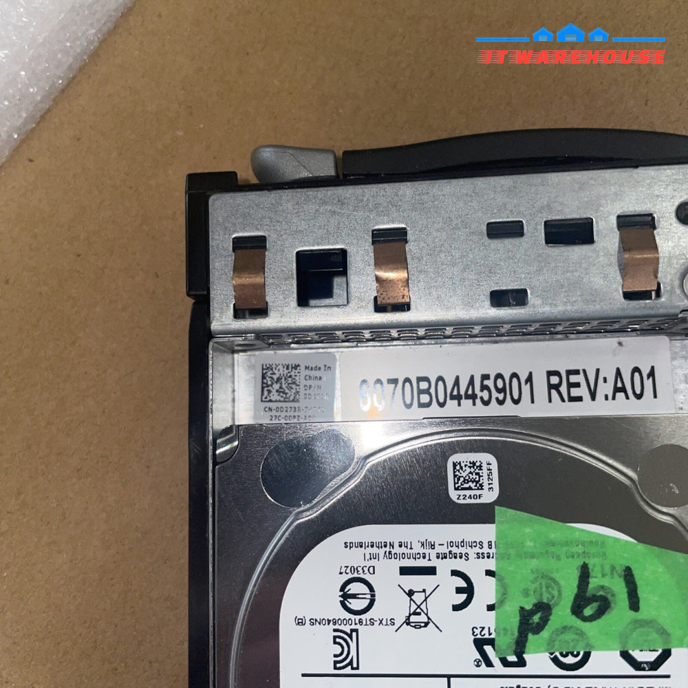 * (GRADE A,19days) 8x Dell 500GB 2.5" SATA Hard Drive 00X3Y ST9500620NS W/Tray