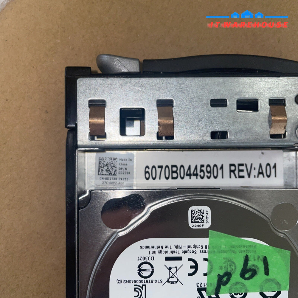 * (GRADE A,19days) 8x Dell 500GB 2.5" SATA Hard Drive 00X3Y ST9500620NS W/Tray