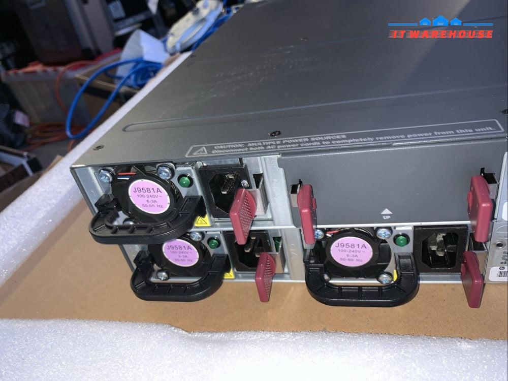 Grade A ~ (2x) HP J9585A E3800-24G-2XG 24-Port 10/100/1000 + 2x 10GbE Switches