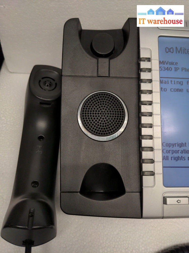 - (Grade A) 6X Mitel 5340 Ip Phone (50005071) With Cordless Module 50005521