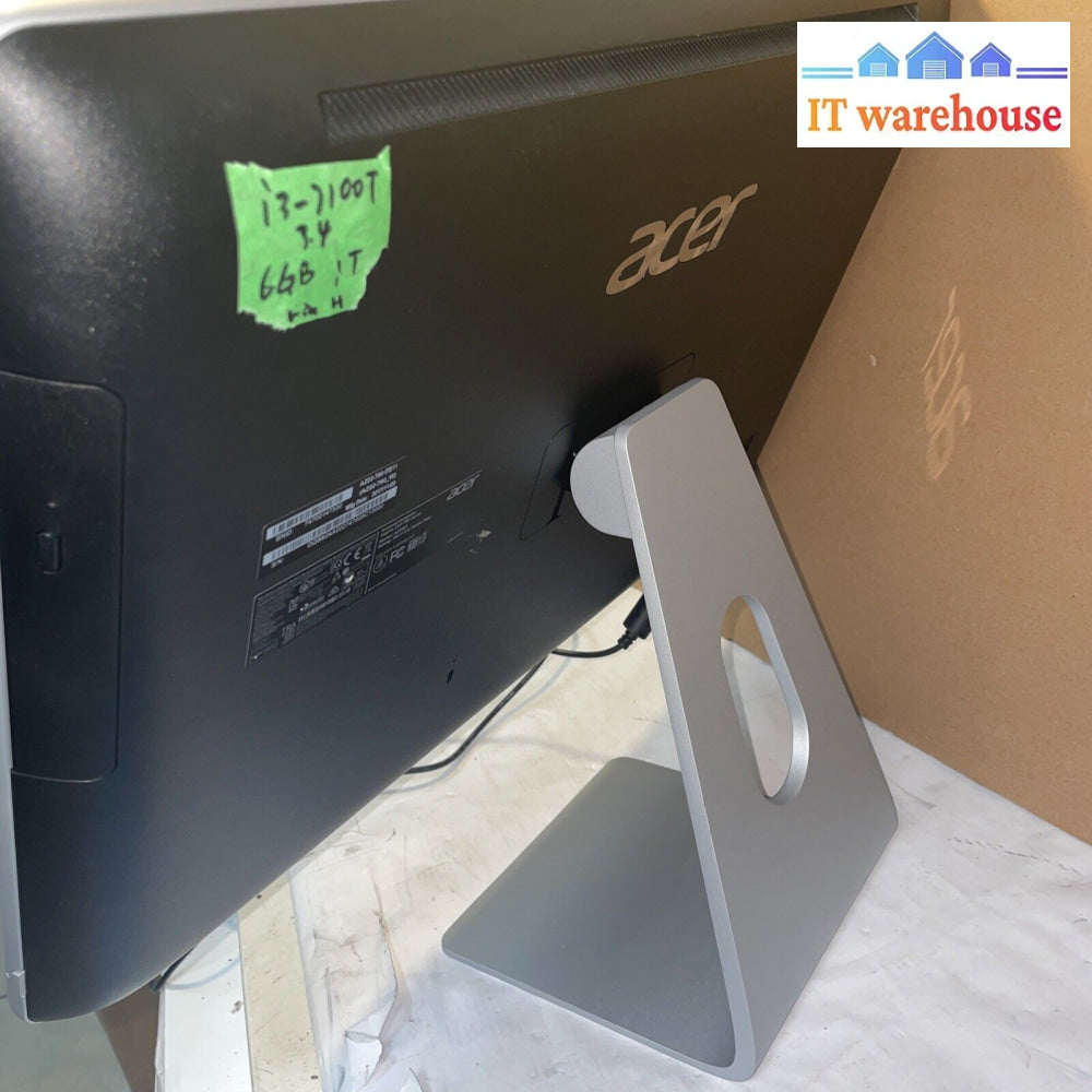 (Grade A) Acer Aspire Z22-780 Intel Core I3-7100T 21.5’1920X1080 6Gb Ddr4 1Tb