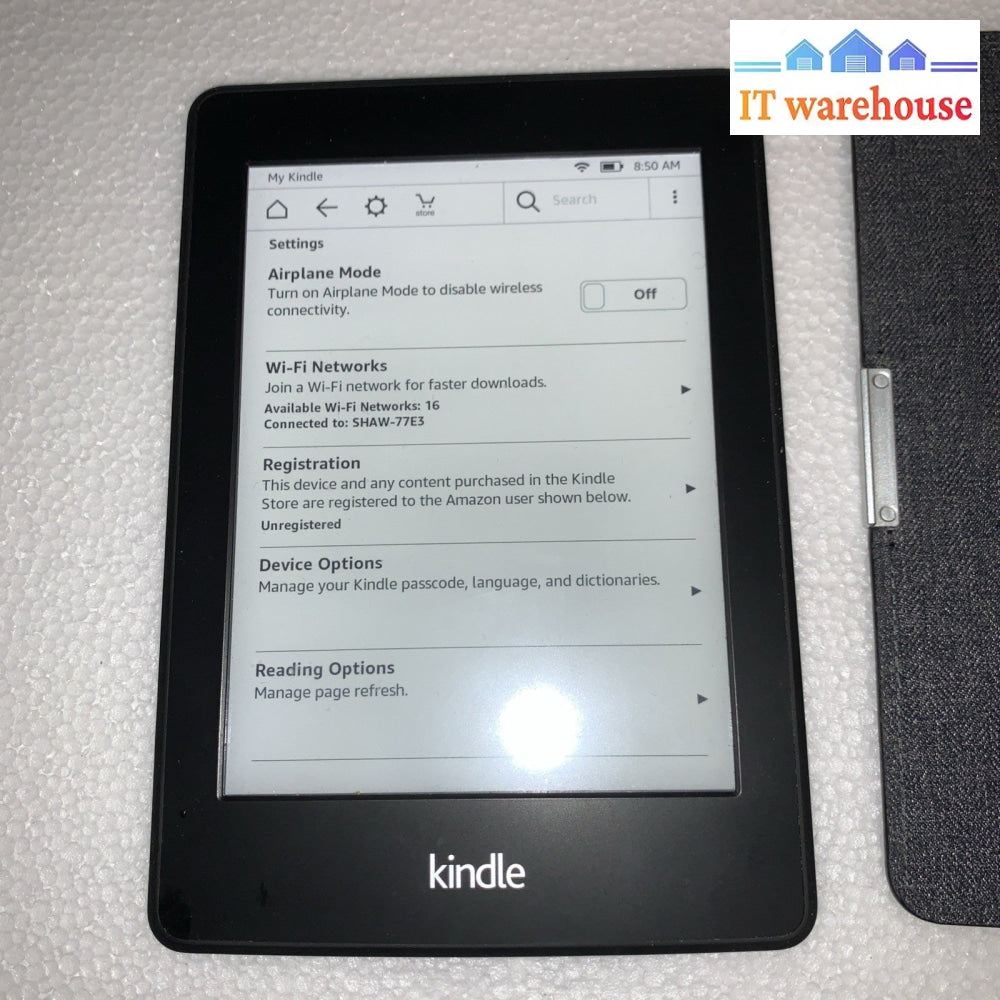 Grade A ～ Amazon Kindle Paperwhite 7th Gen DP75SDI Black e-Book Reader