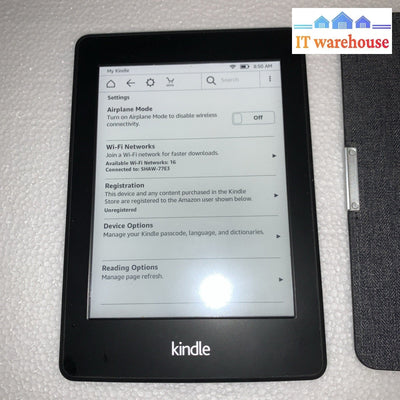 Grade A ～ Amazon Kindle Paperwhite 7th Gen DP75SDI Black e-Book Reader