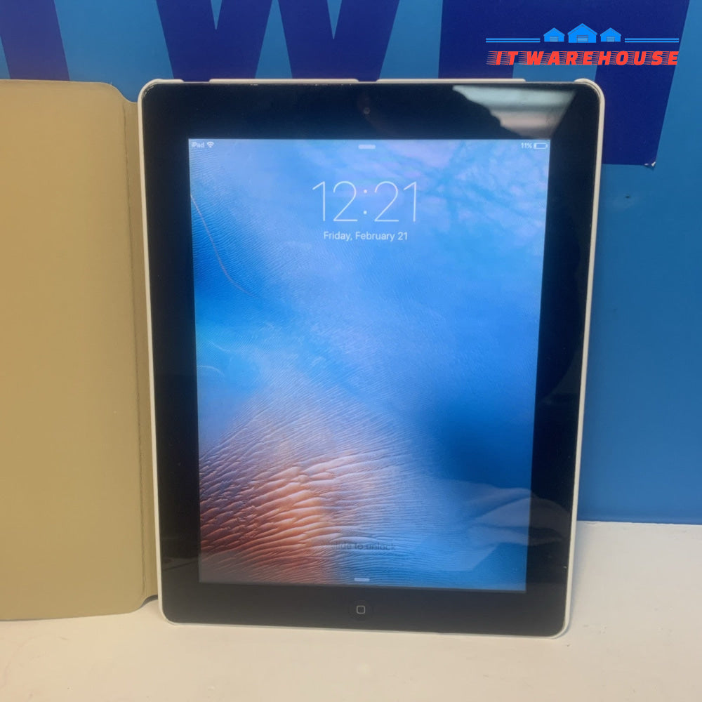Grade A ~ Apple iPad 2 wifi 16GB OS 9.3.5 unlocked