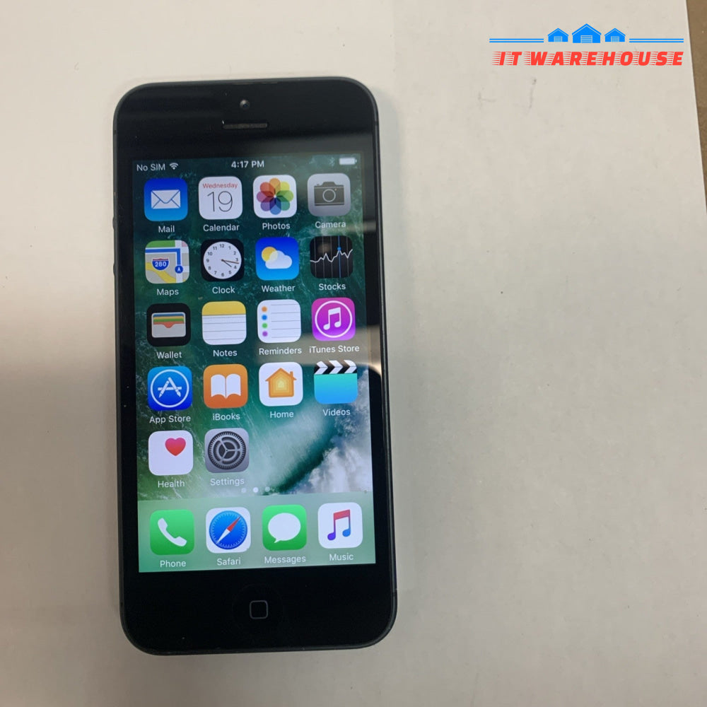 (Grade A) Apple iPhone 5 32GB - Unlocked Black