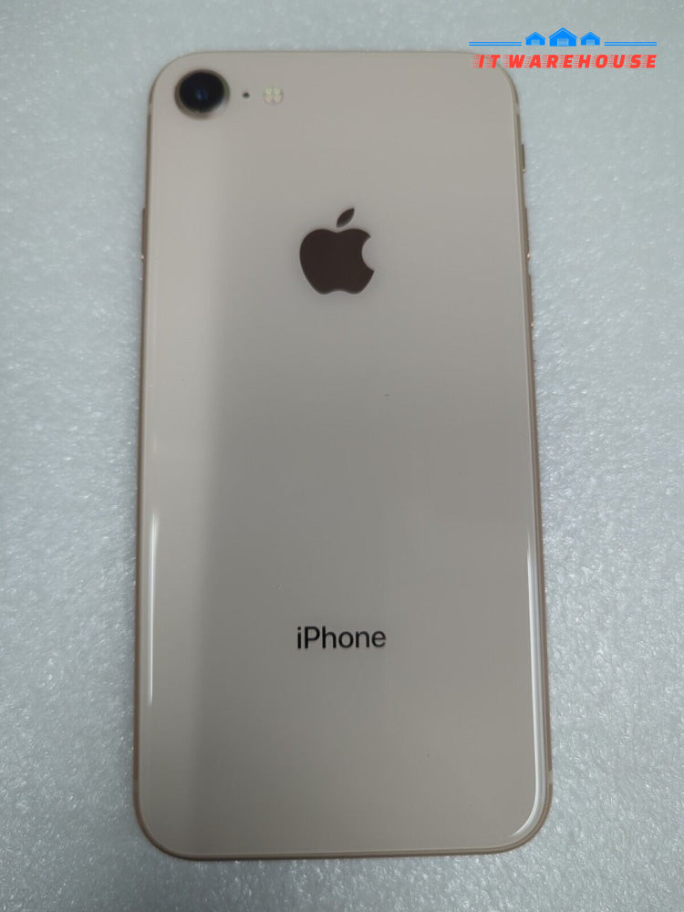 (GRADE A) Apple iPhone 8 - 64 GB - Gold MQ6J2VC/A iOS 16.7.5 (Unlocked)