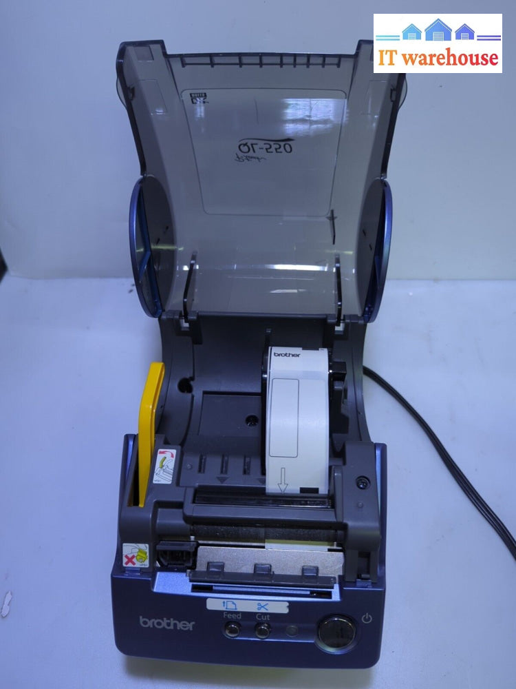 - (GRADE A) Brother QL-550 P-Touch Thermal Label Printer Tested