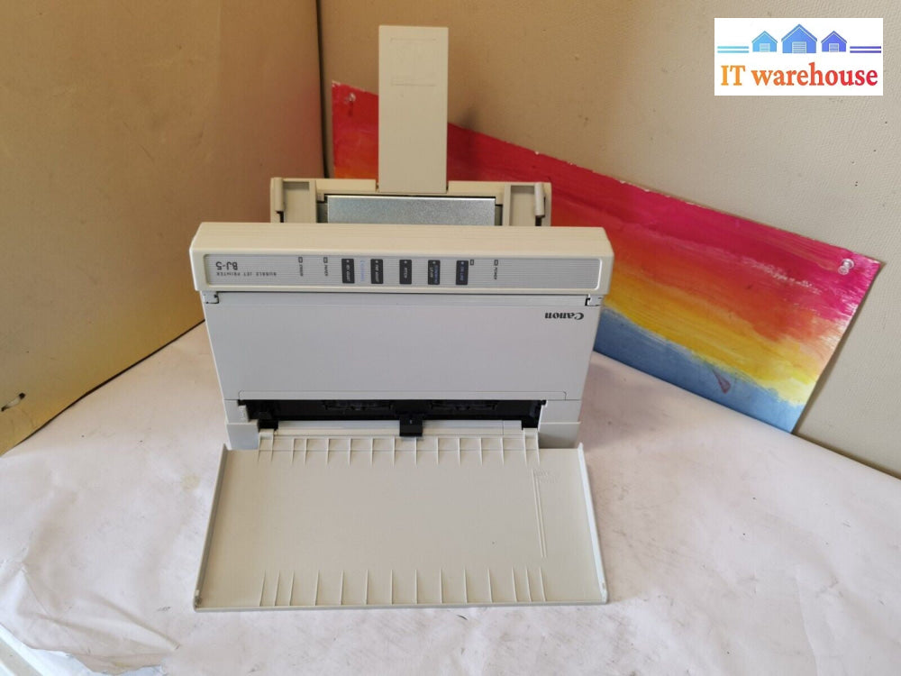 Grade A~ Canon BJ-5 InkJet Printer K10060 /W paper tray tested $