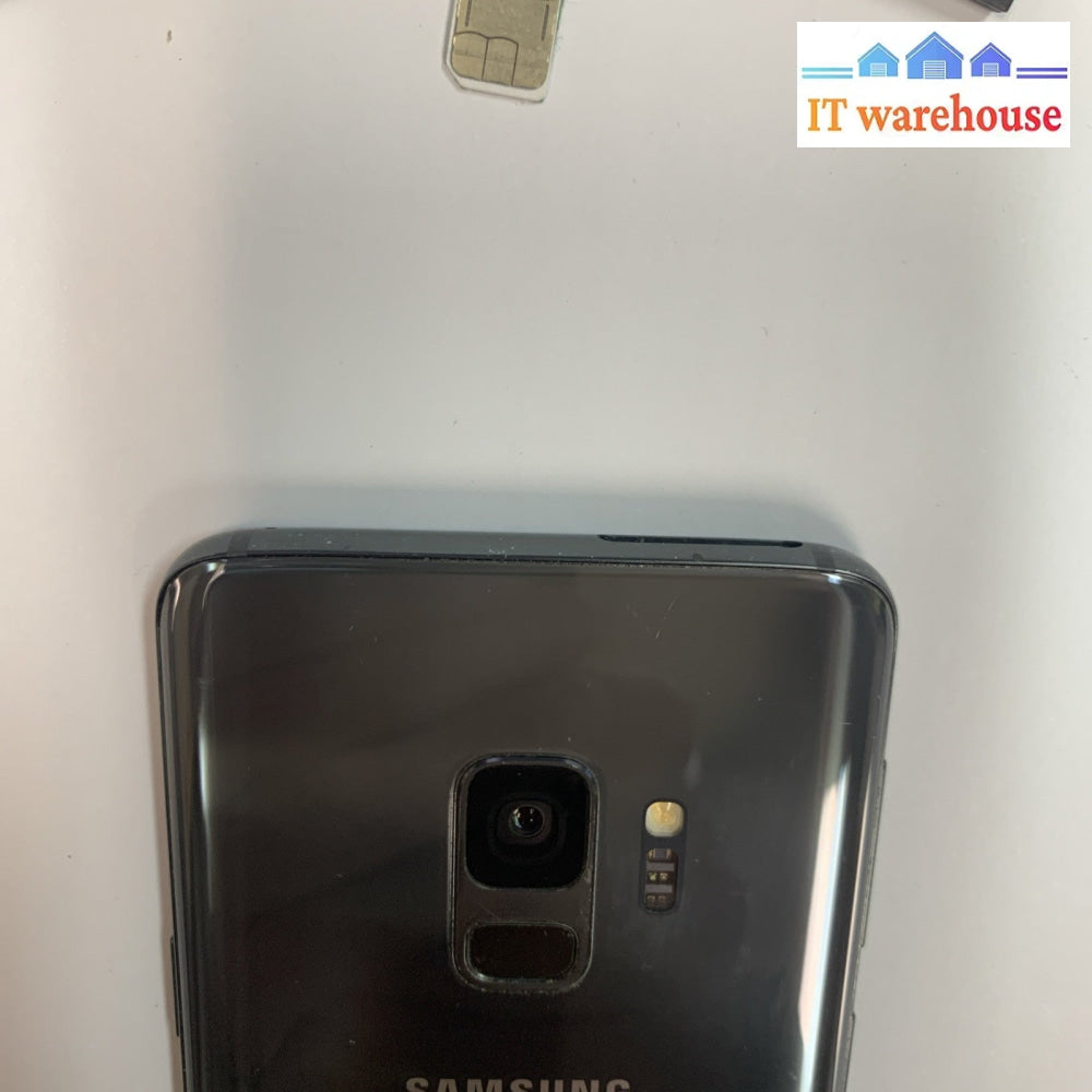 Grade A (Carrier: Bell) Samsung Galaxy S9 SM-G960W 64GB Midnight Black
