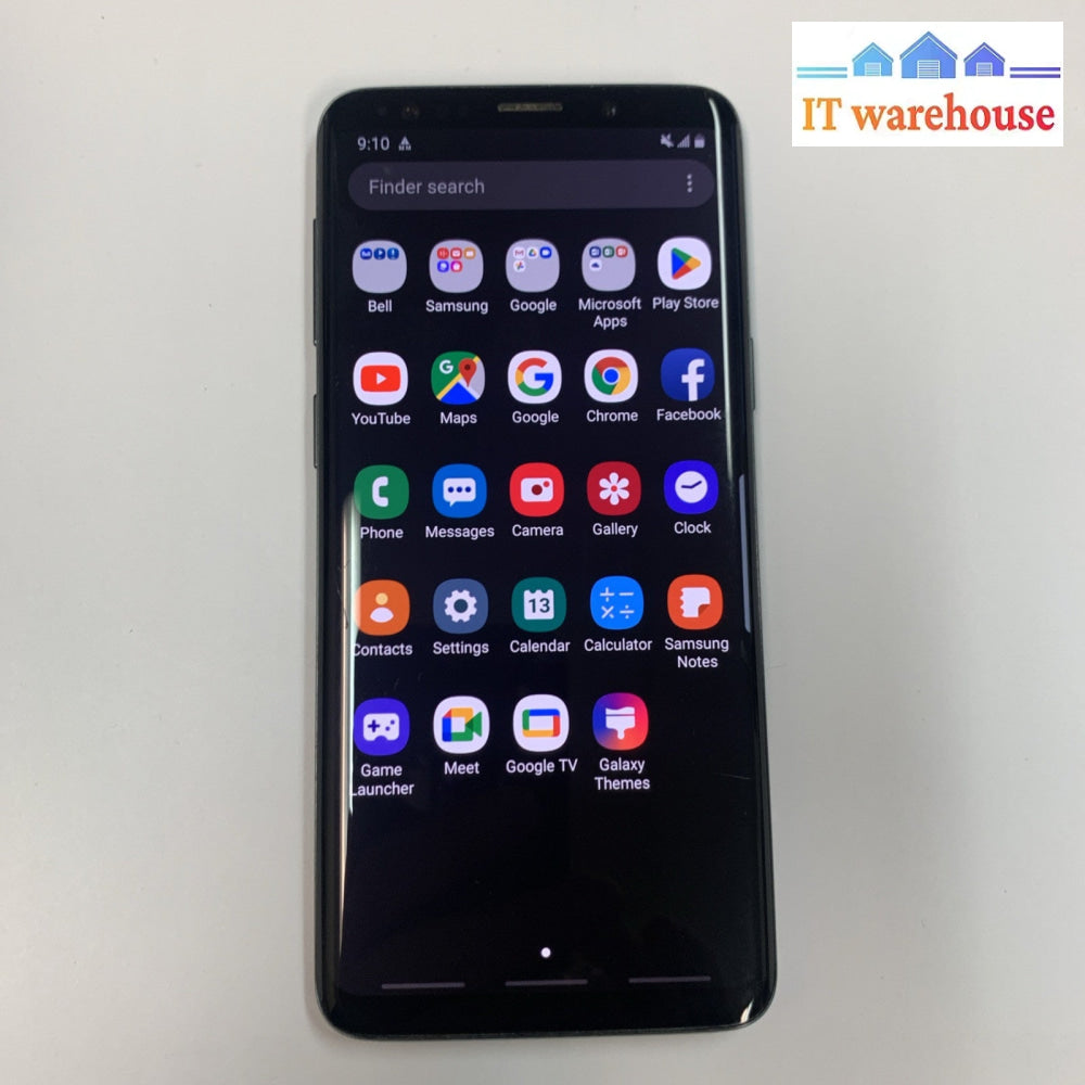 Grade A (Carrier: Bell) Samsung Galaxy S9 SM-G960W 64GB Midnight Black